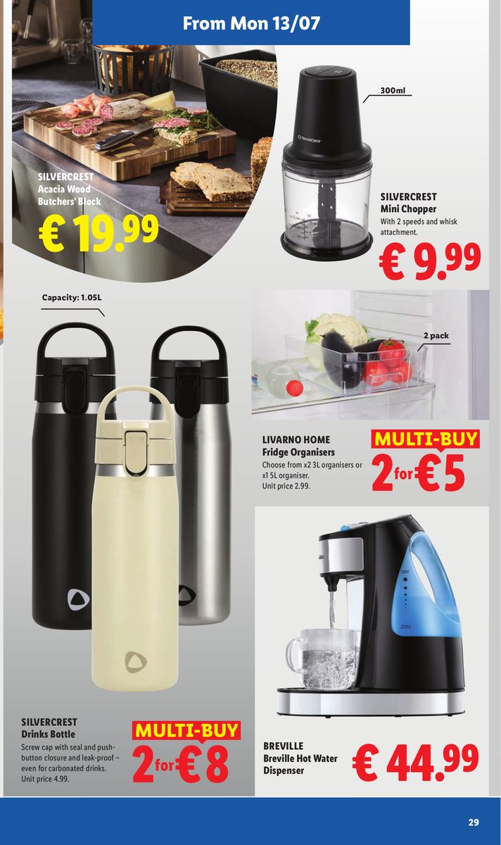 Lidl catalog page 29 — 2026-07-09 to 2026-07-15