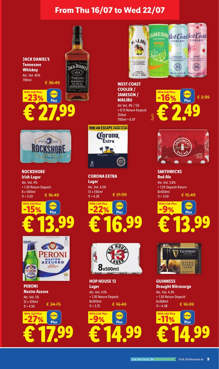 Lidl catalog page 9 — 2026-07-16 to 2026-07-22