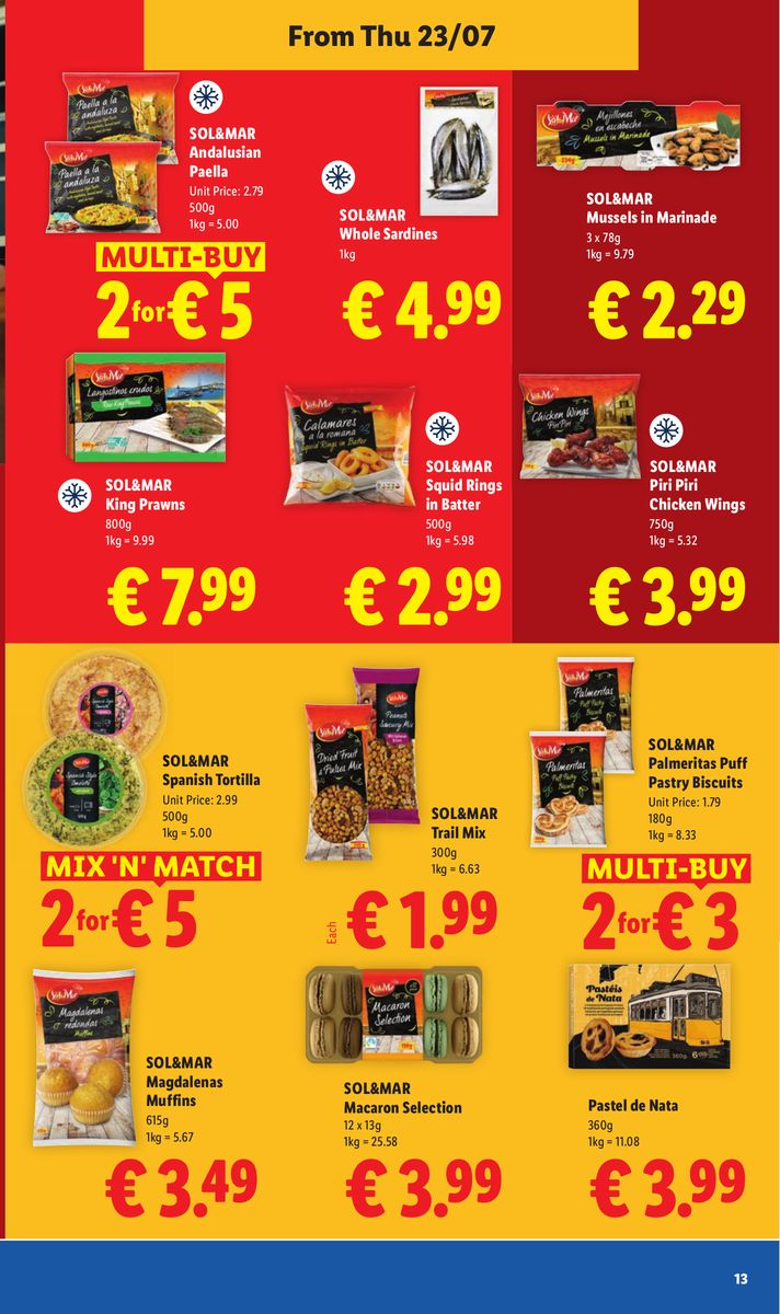 Lidl catalog page 13 — 2026-07-23 to 2026-07-29