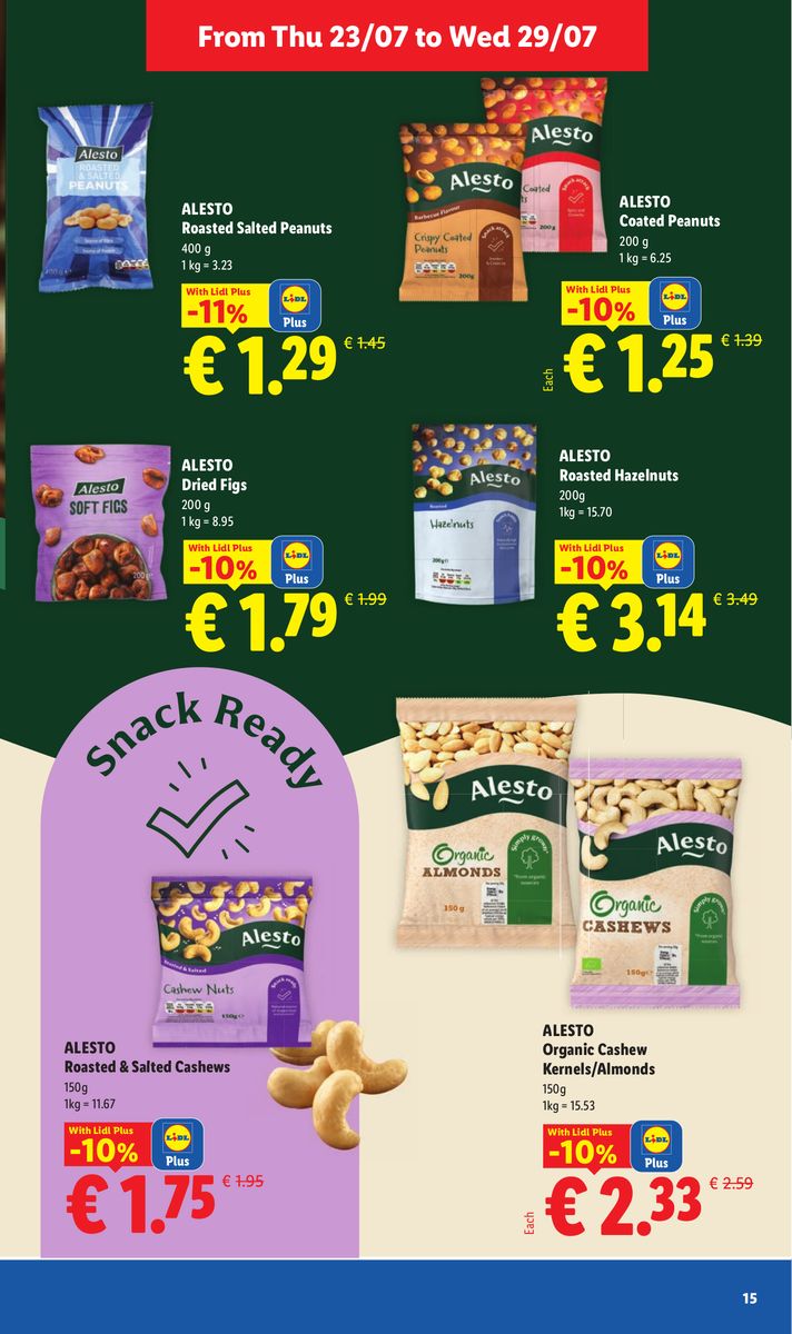 Lidl catalog page 15 — 2026-07-23 to 2026-07-29