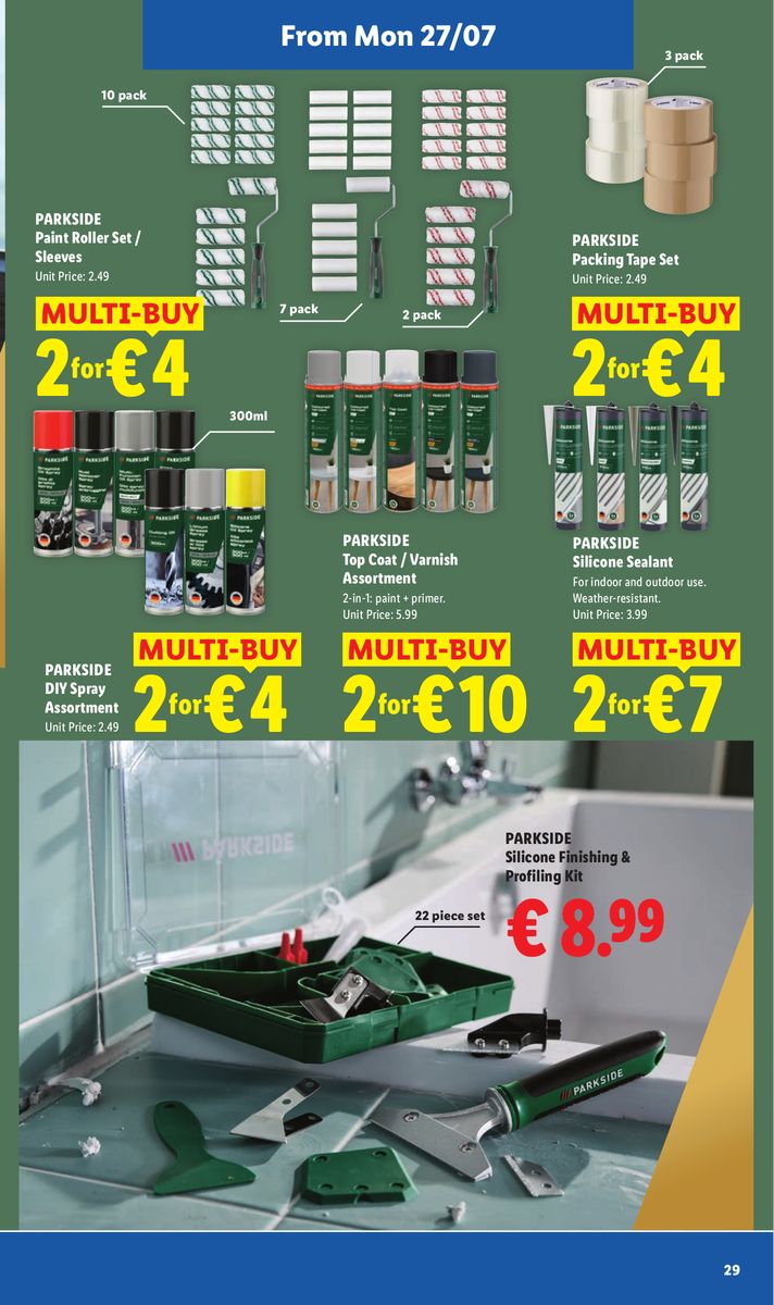 Lidl catalog page 29 — 2026-07-23 to 2026-07-29