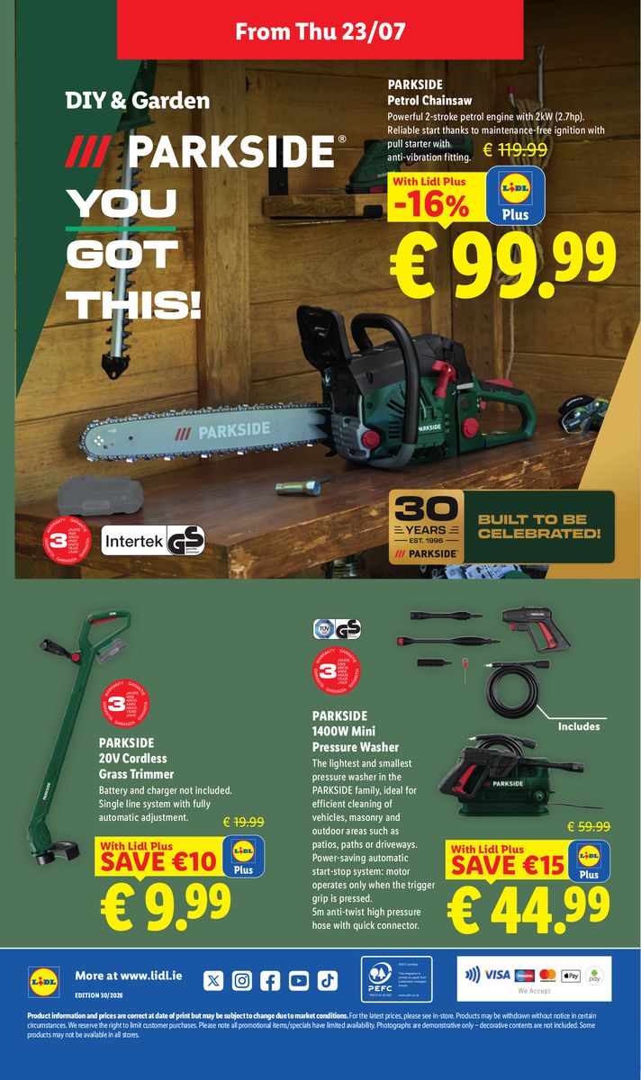 Lidl catalog page 32 — 2026-07-23 to 2026-07-29