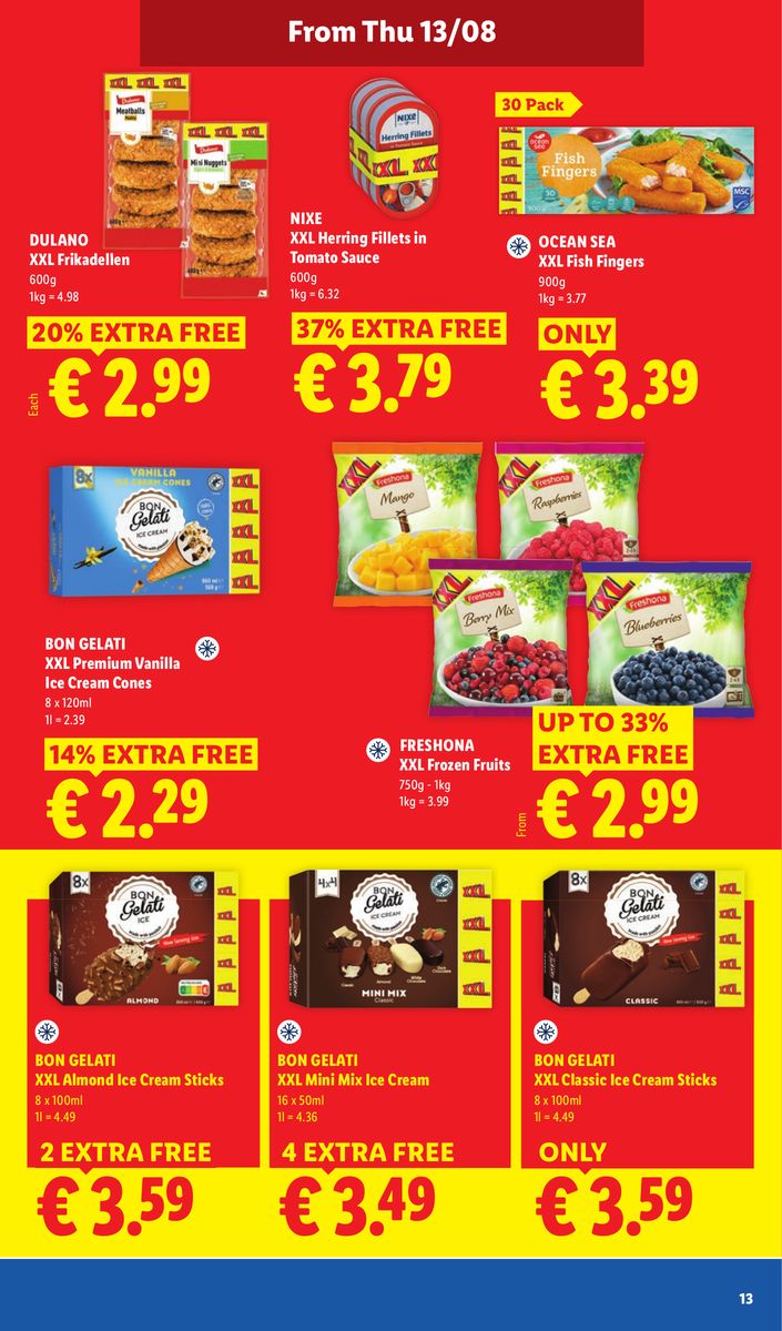 Lidl catalog page 13 — 2026-08-13 to 2026-08-19