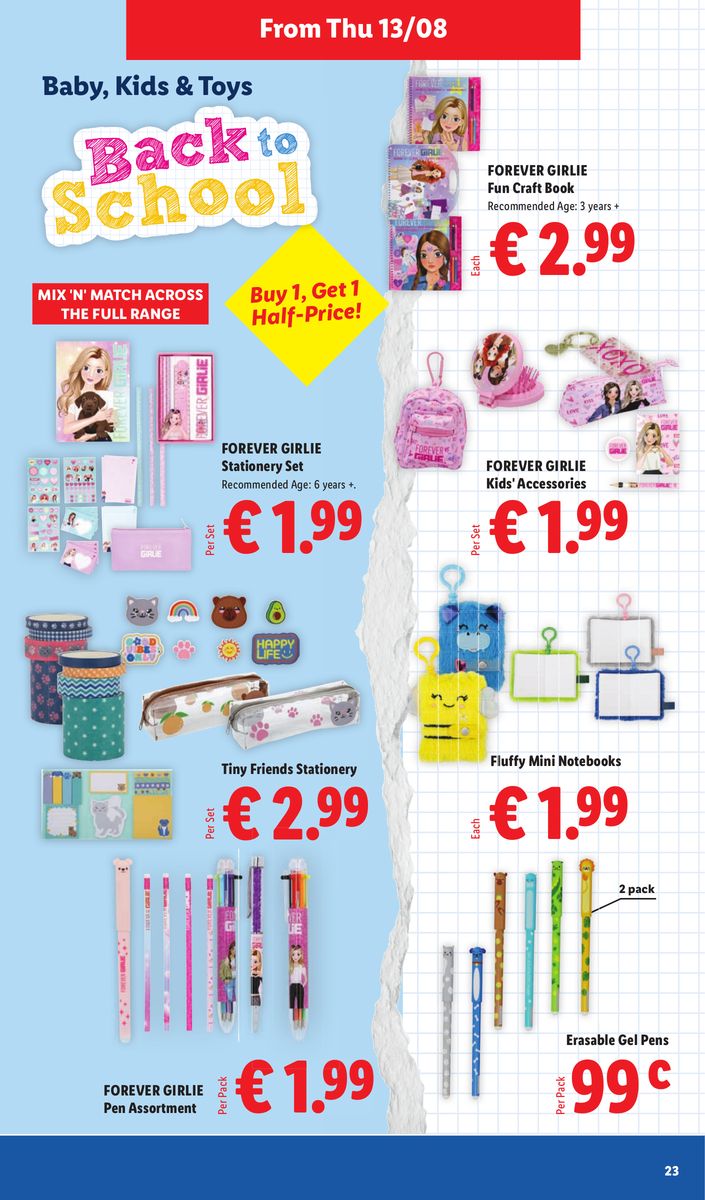 Lidl catalog page 23 — 2026-08-13 to 2026-08-19