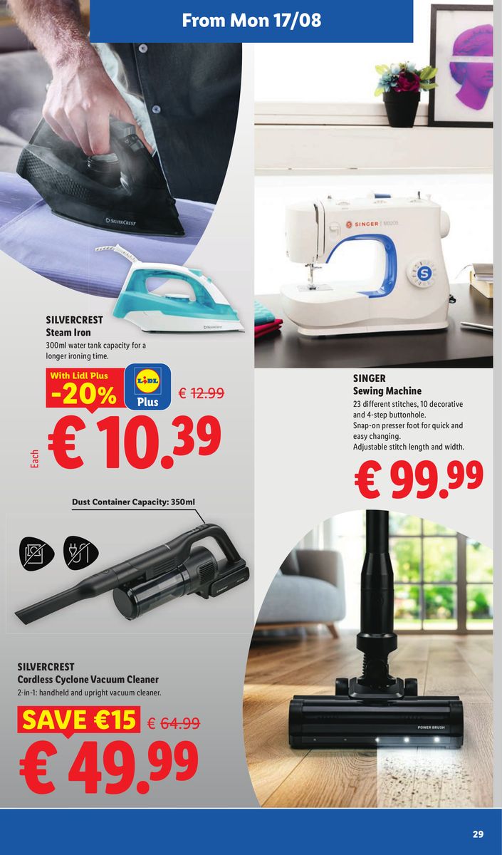 Lidl catalog page 29 — 2026-08-13 to 2026-08-19