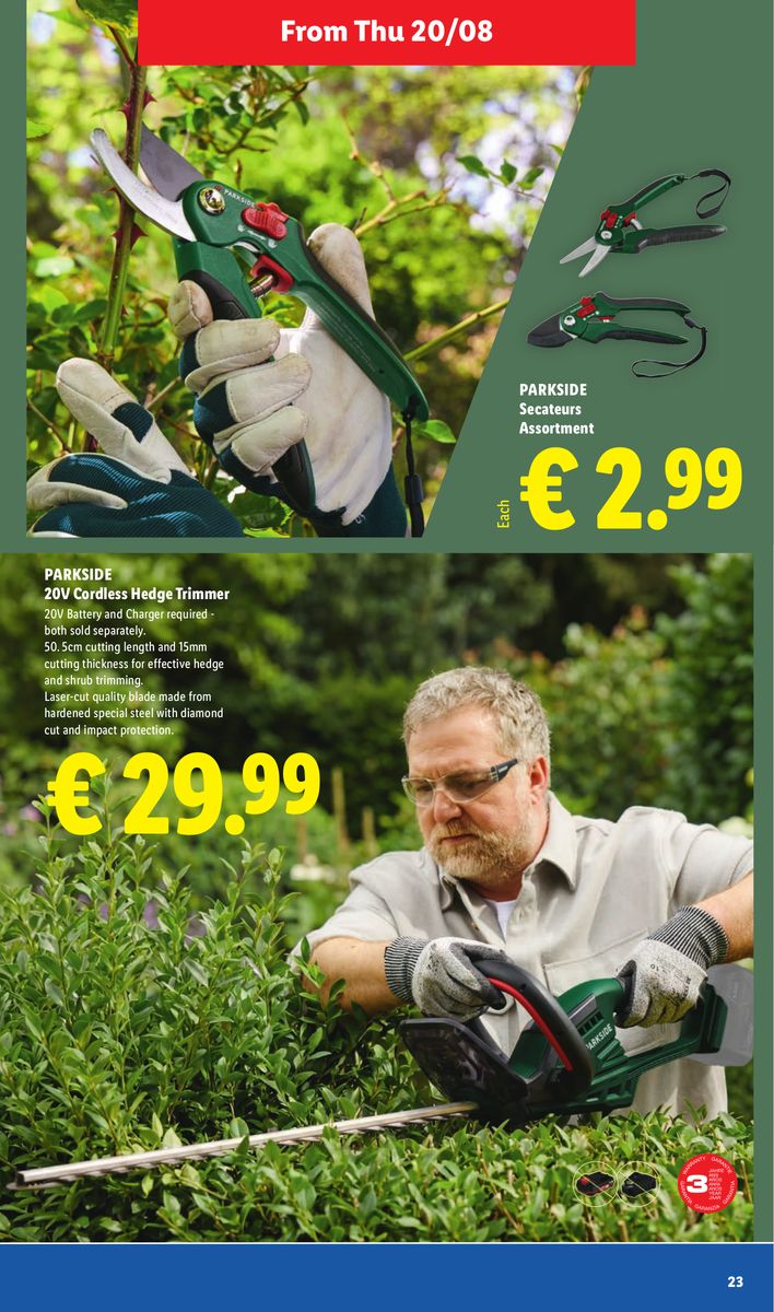 Lidl catalog page 23 — 2026-08-20 to 2026-08-26