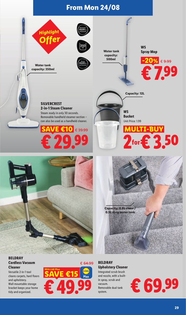 Lidl catalog page 29 — 2026-08-20 to 2026-08-26
