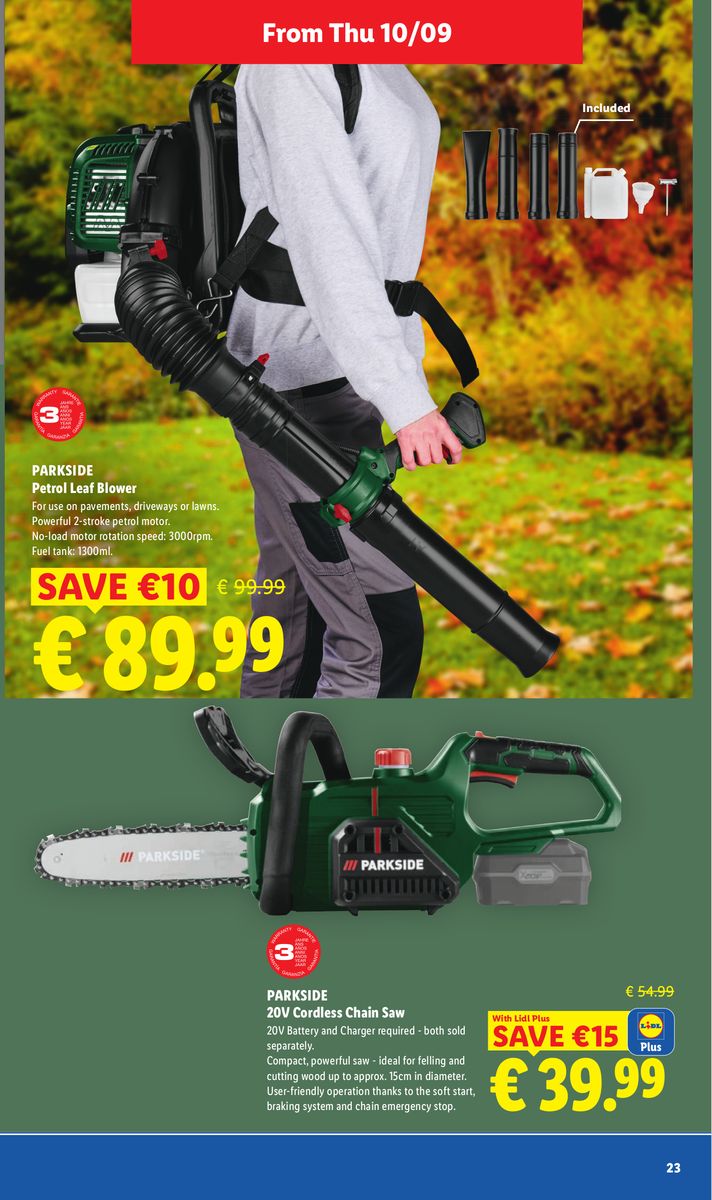 Lidl catalog page 23 — 2026-09-10 to 2026-09-16