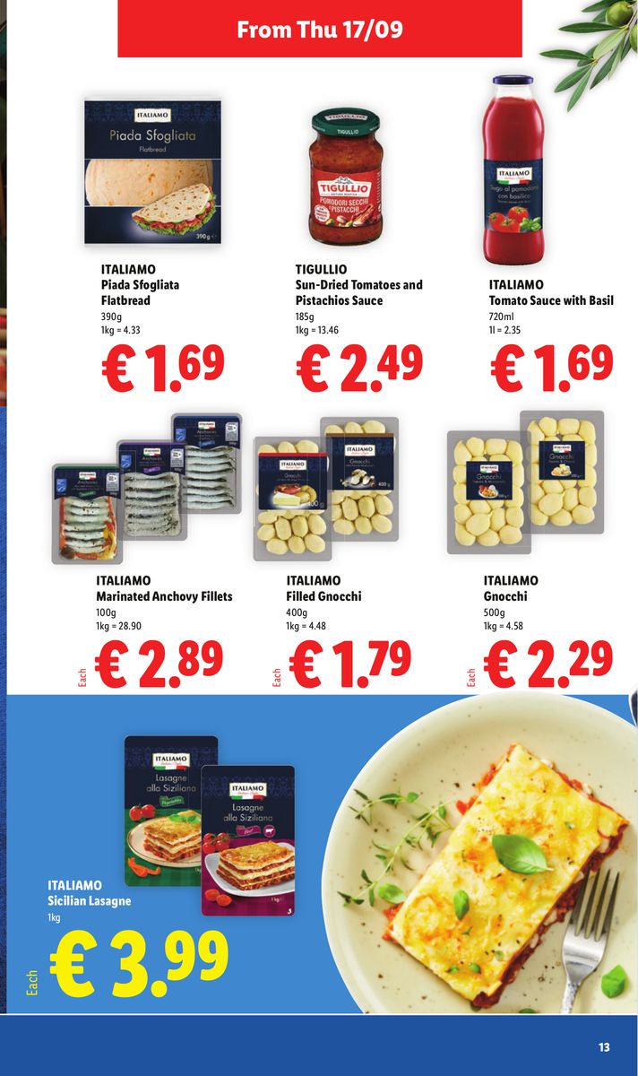 Lidl catalog page 13 — 2026-09-17 to 2026-09-23