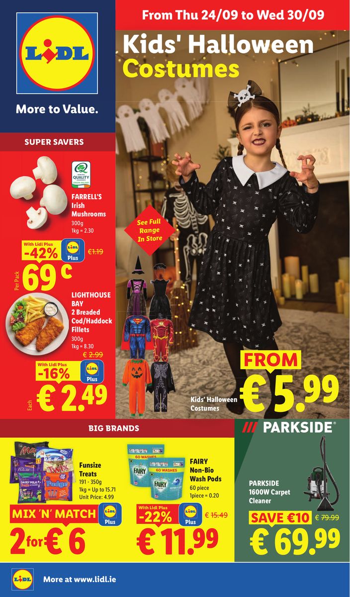 Lidl catalog page 1 — 2026-09-24 to 2026-09-30