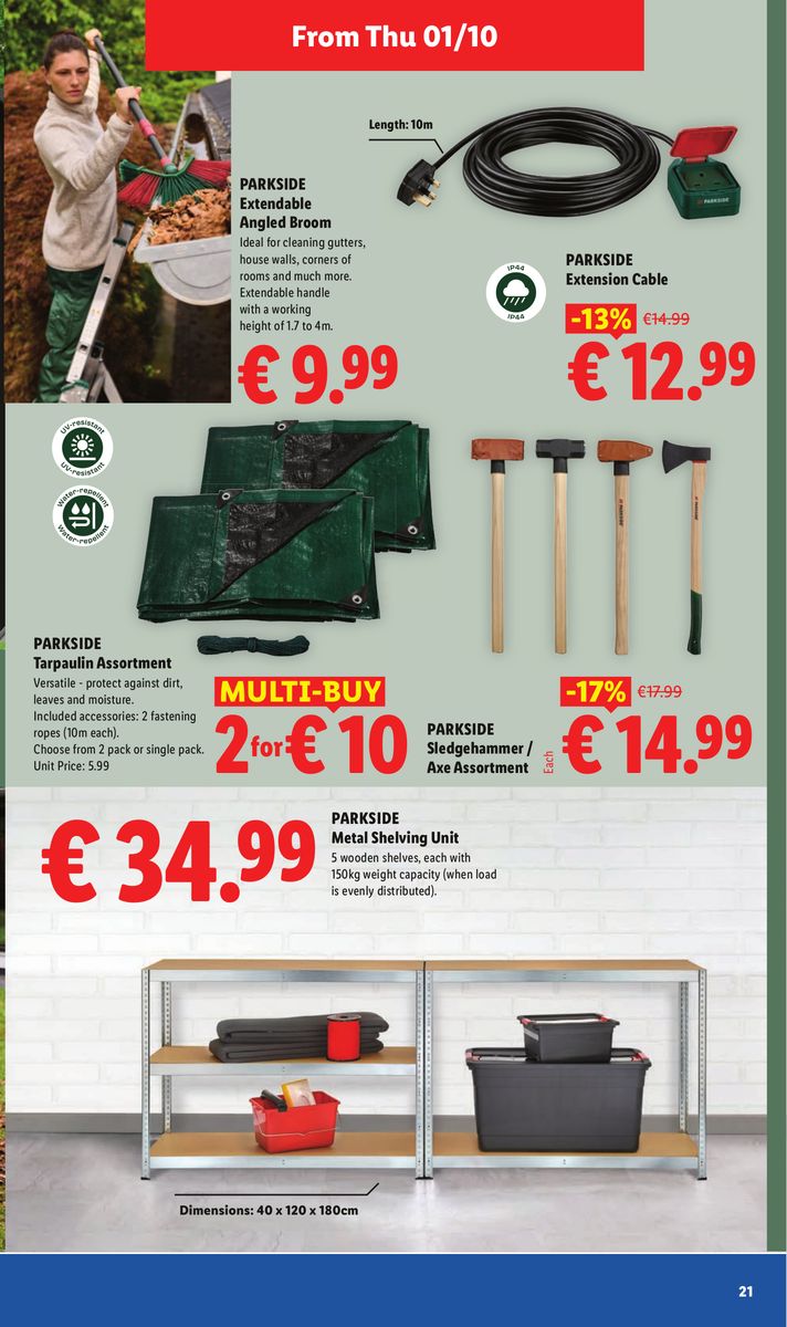 Lidl catalog page 21 — 2026-10-01 to 2026-10-07