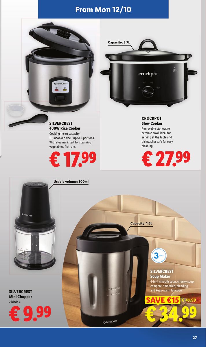 Lidl catalog page 27 — 2026-10-08 to 2026-10-14