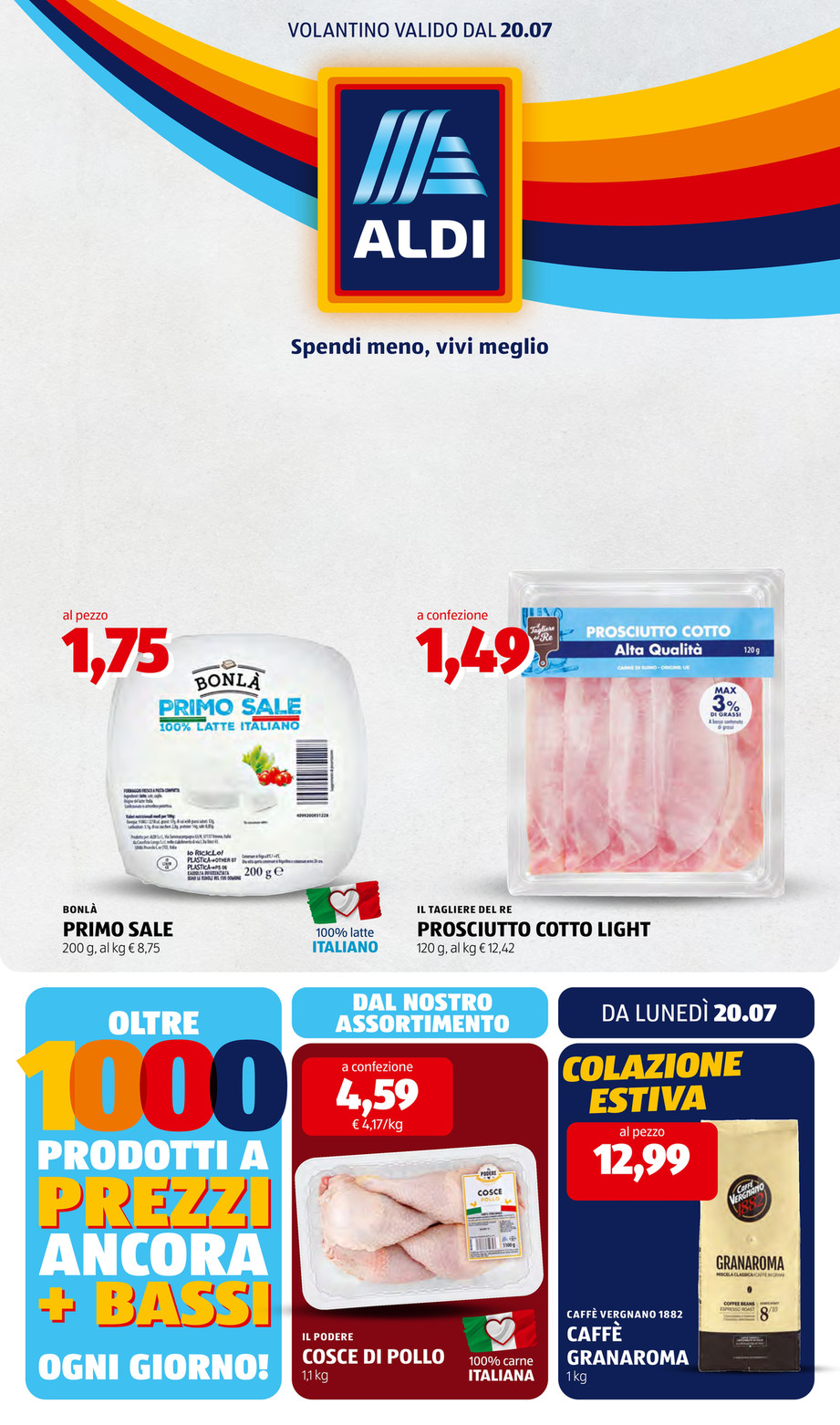 Aldi catalog cover