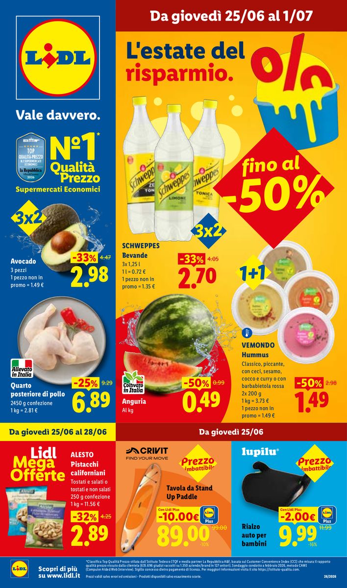 Lidl catalog 2026-06-25 to 2026-07-01