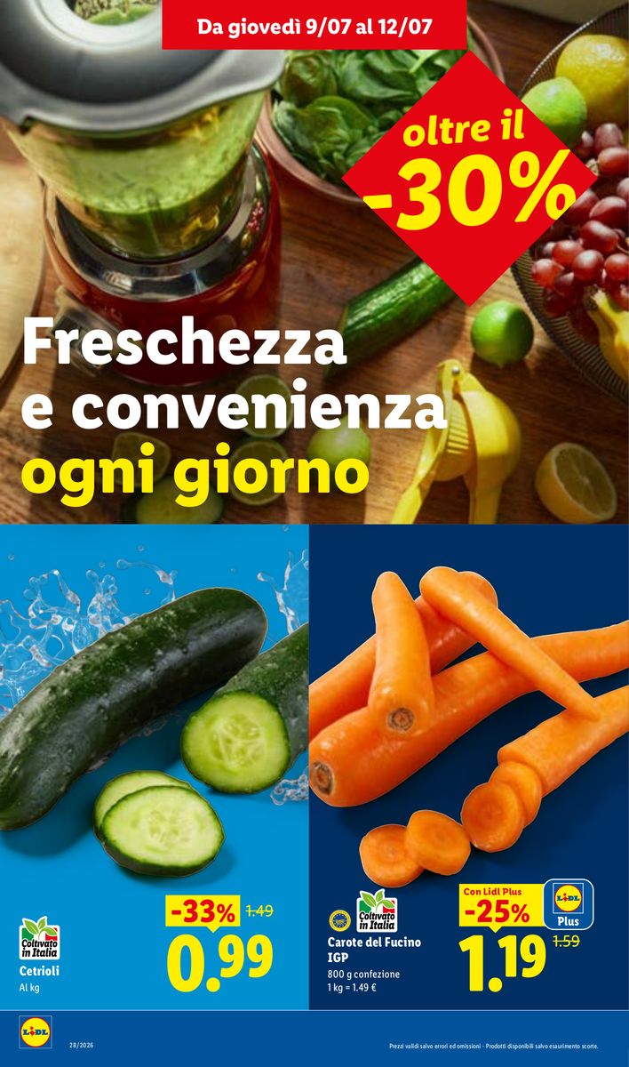 Lidl catalog page 4 — 2026-07-09 to 2026-07-15