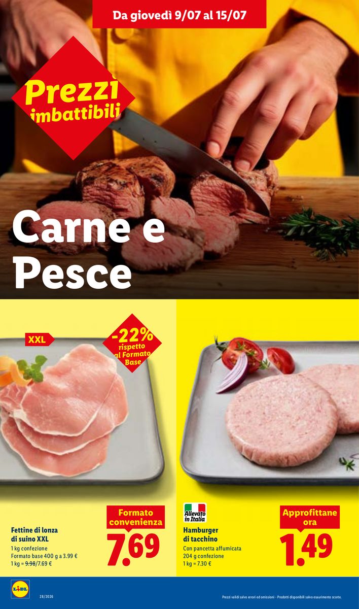 Lidl catalog page 8 — 2026-07-09 to 2026-07-15