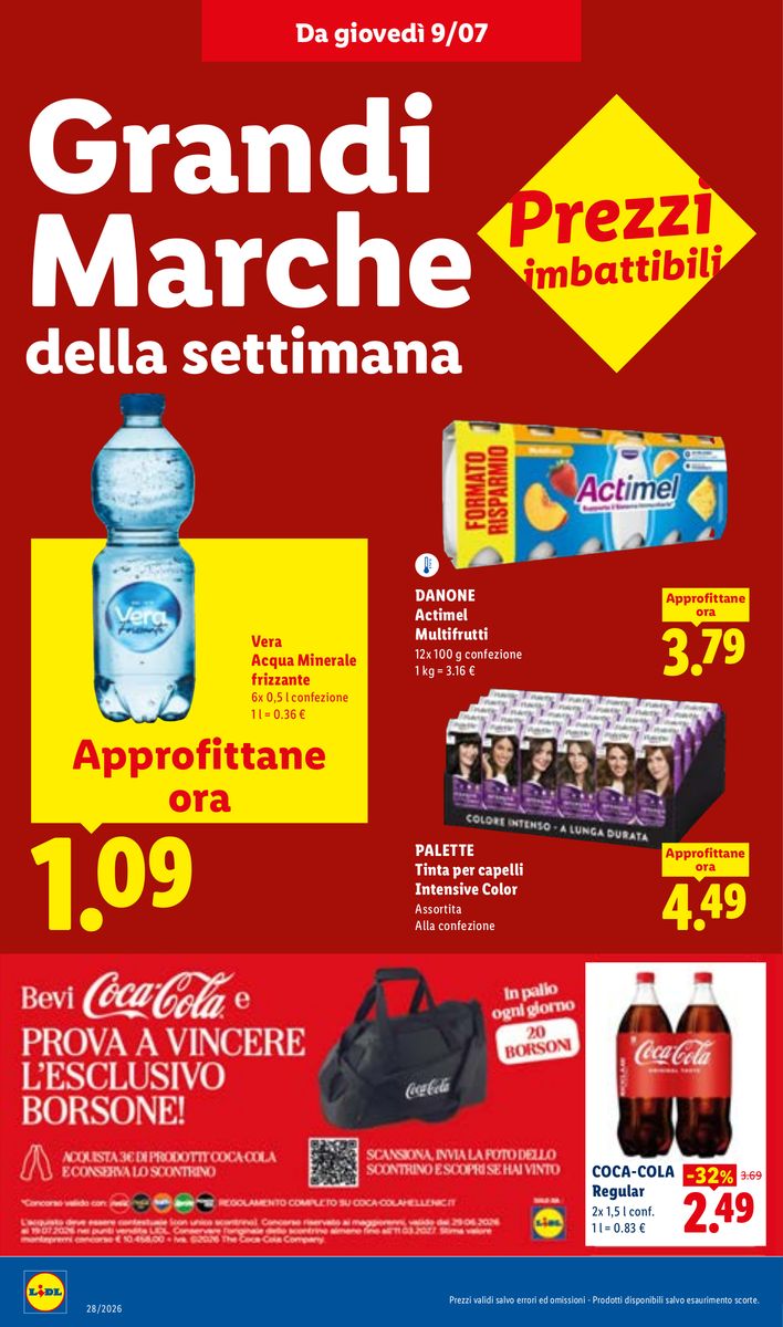 Lidl catalog page 28 — 2026-07-09 to 2026-07-15