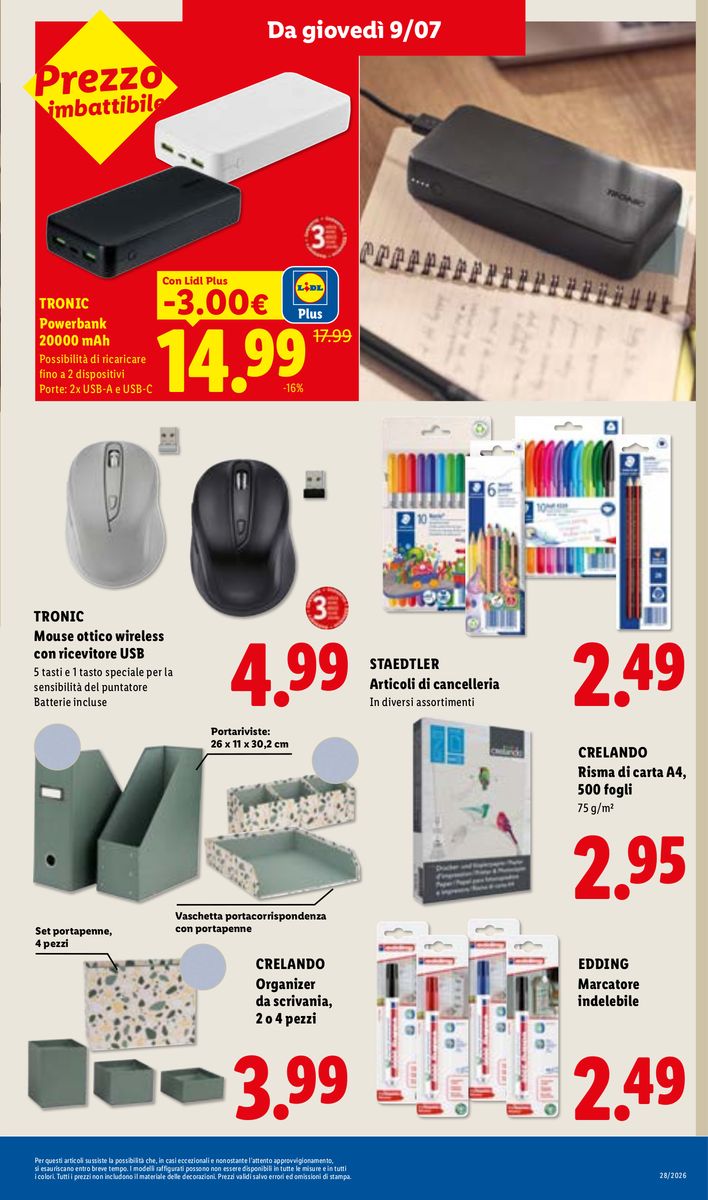 Lidl catalog page 31 — 2026-07-09 to 2026-07-15