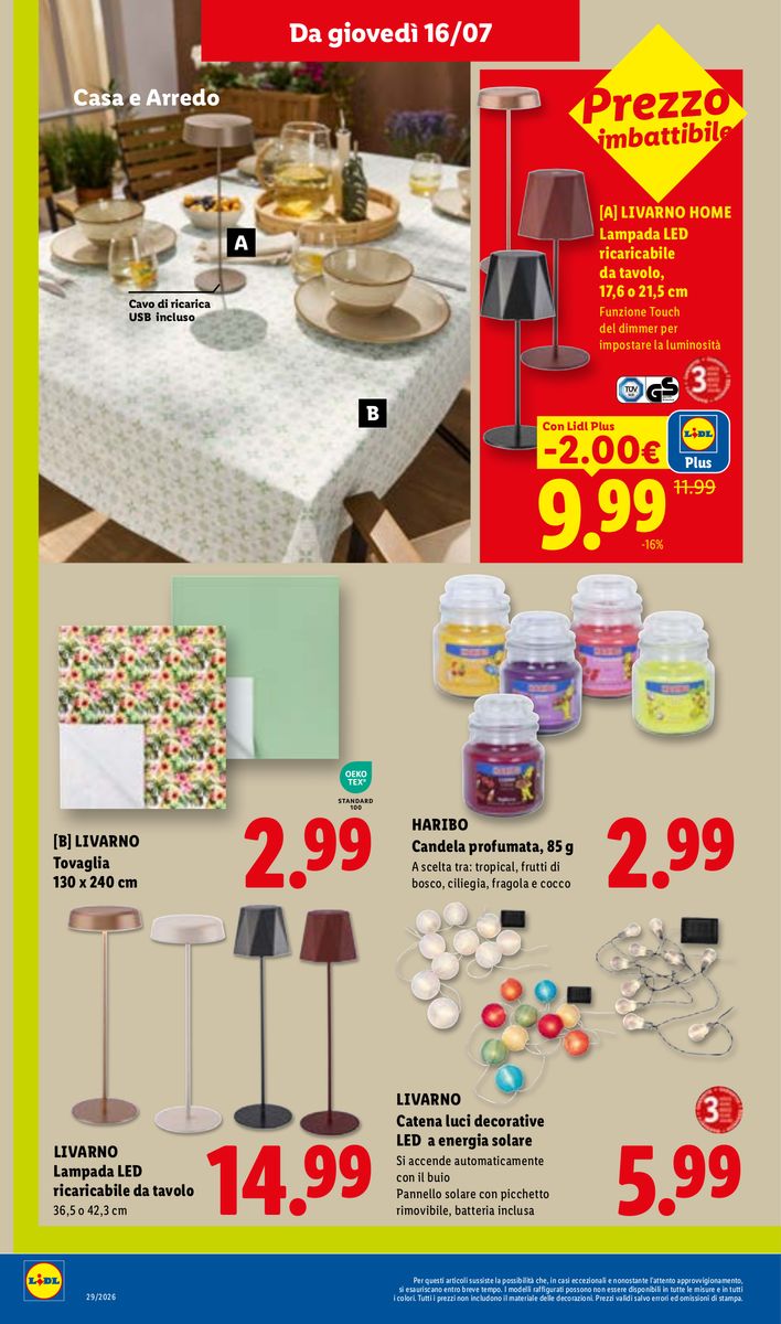 Lidl catalog page 38 — 2026-07-16 to 2026-07-22