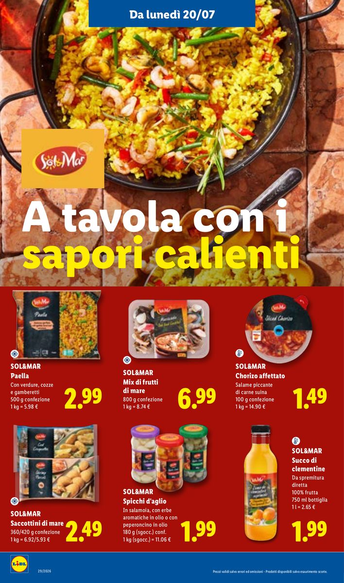 Lidl catalog page 50 — 2026-07-16 to 2026-07-22