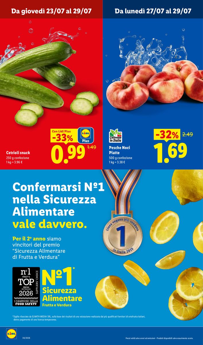 Lidl catalog page 6 — 2026-07-23 to 2026-07-29