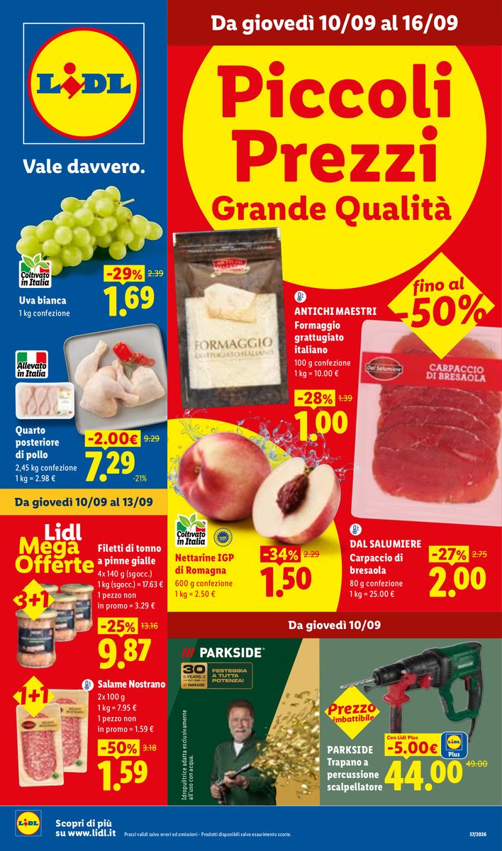 Lidl catalog 2026-09-10 to 2026-09-16