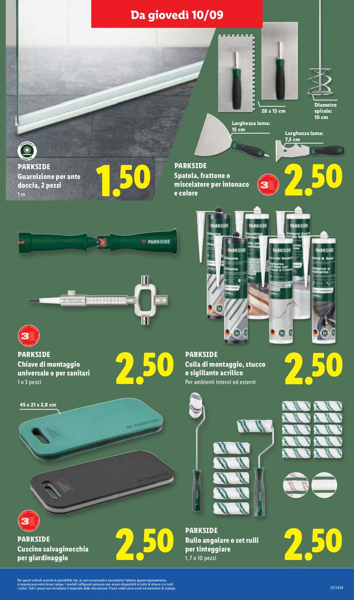 Lidl catalog page 29 — 2026-09-10 to 2026-09-16