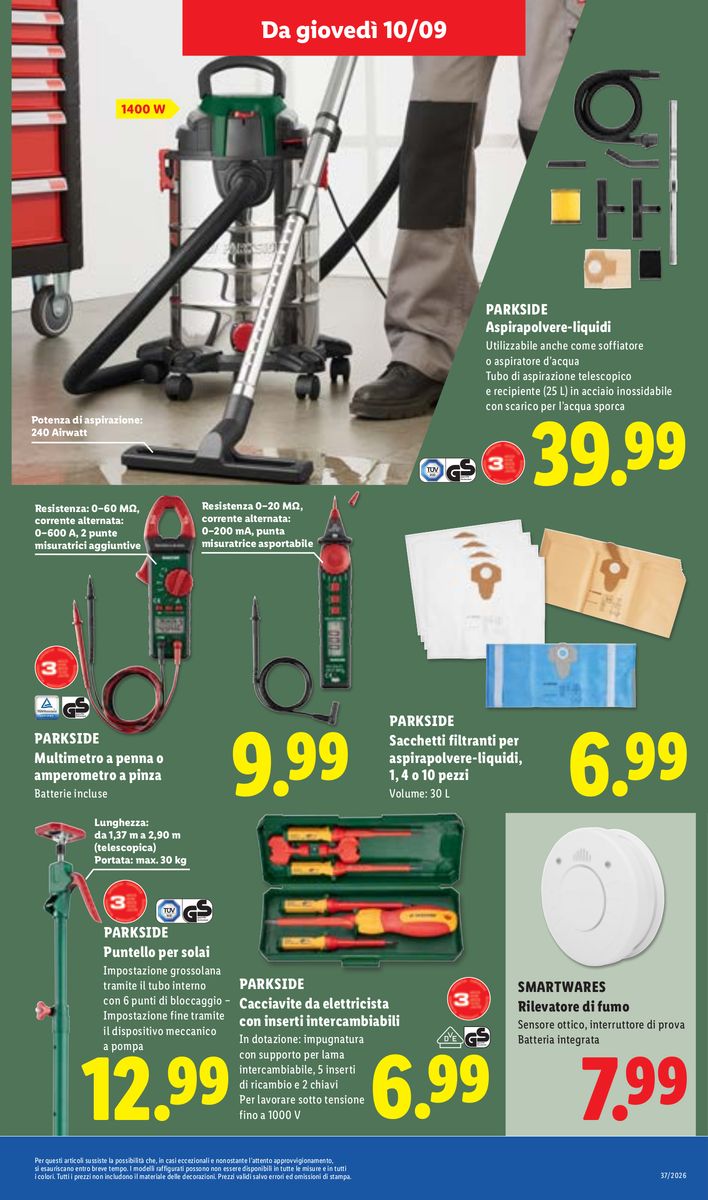 Lidl catalog page 31 — 2026-09-10 to 2026-09-16