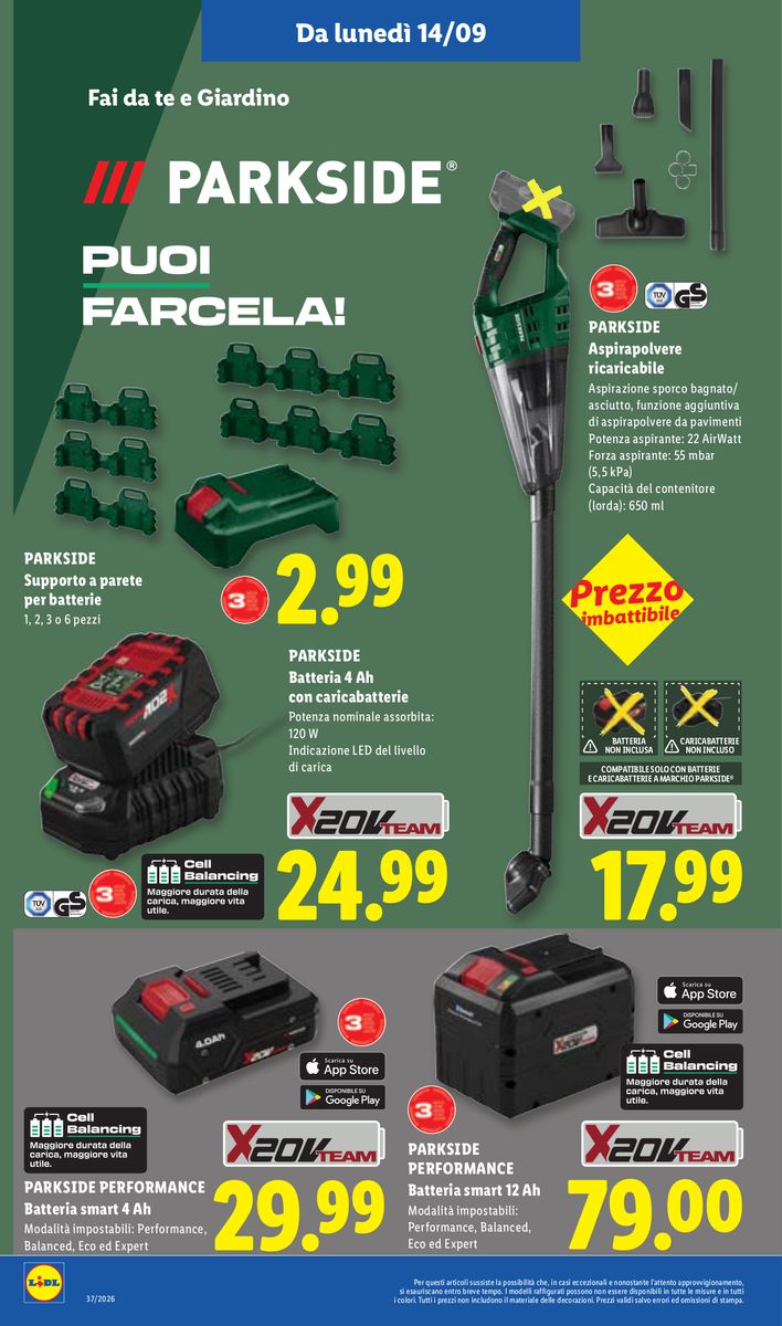 Lidl catalog page 38 — 2026-09-10 to 2026-09-16