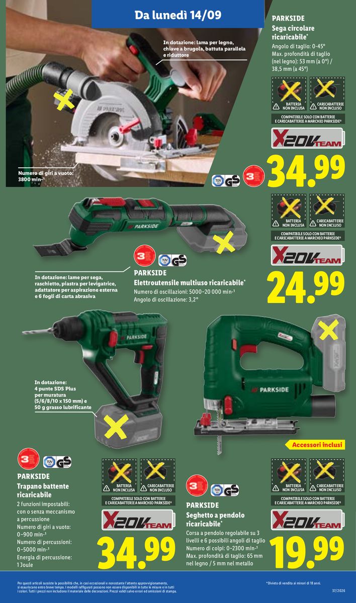 Lidl catalog page 39 — 2026-09-10 to 2026-09-16