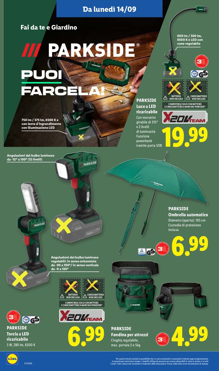 Lidl catalog page 40 — 2026-09-10 to 2026-09-16