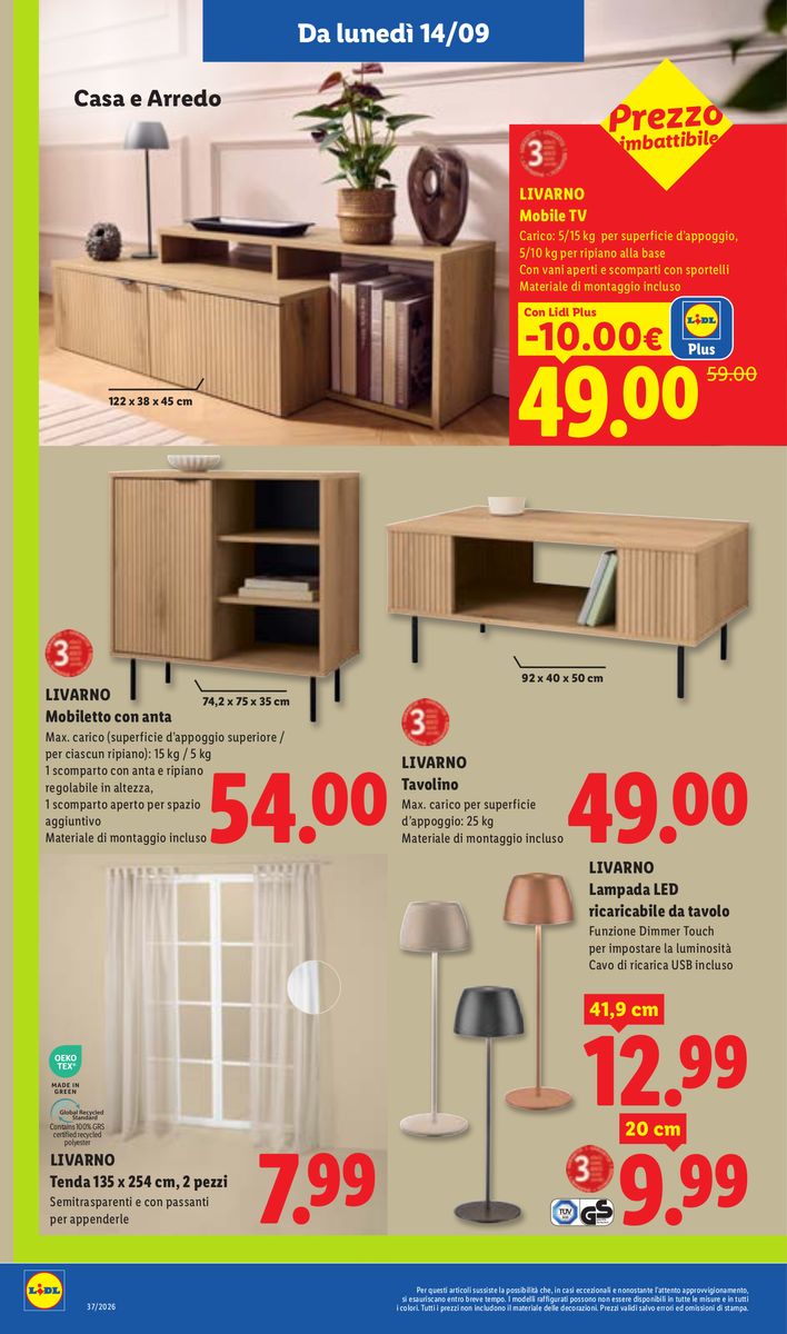 Lidl catalog page 44 — 2026-09-10 to 2026-09-16