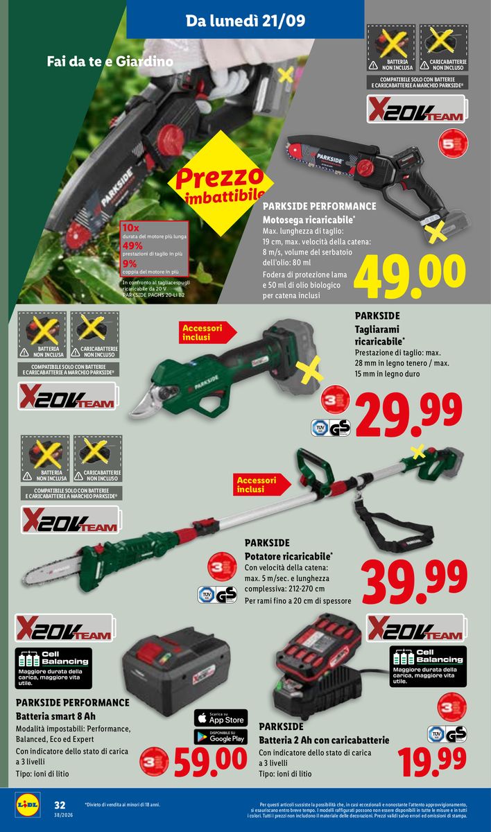 Lidl catalog page 38 — 2026-09-17 to 2026-09-23