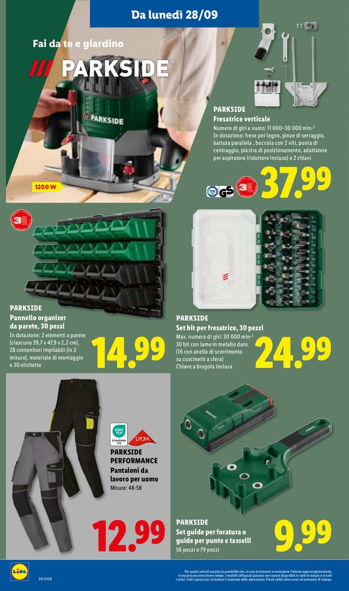 Lidl catalog page 38 — 2026-09-24 to 2026-09-30
