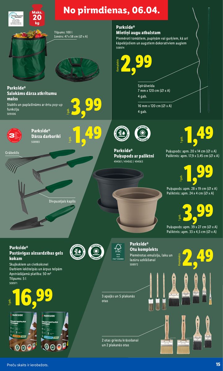 Lidl catalog page 15 — 2026-02-16 to 2026-06-07