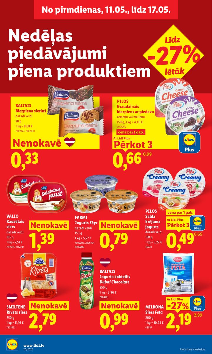 Lidl catalog page 14 — 2026-05-11 to 2026-05-17