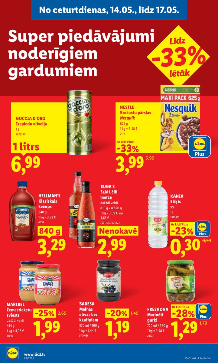 Lidl catalog page 38 — 2026-05-11 to 2026-05-17