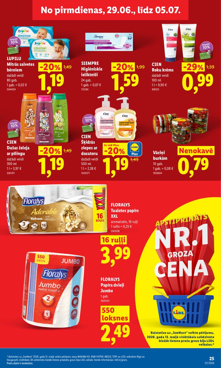 Lidl catalog page 25 — 2026-06-29 to 2026-07-05