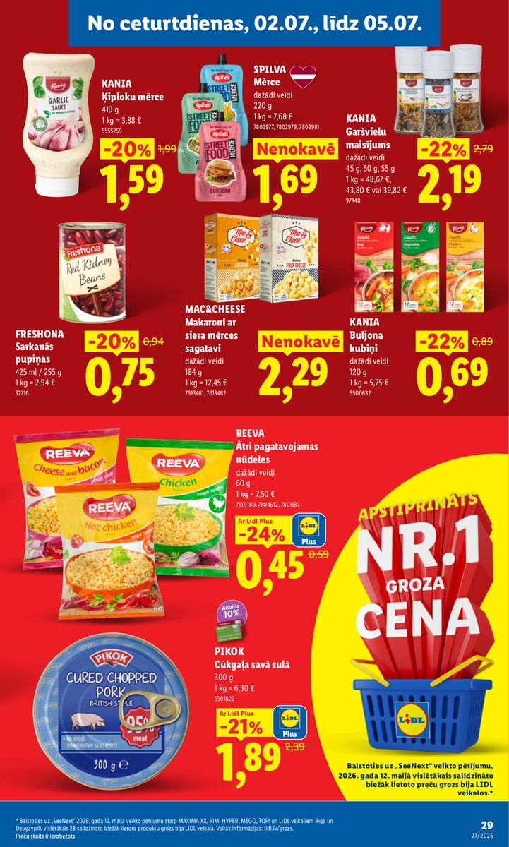 Lidl catalog page 29 — 2026-06-29 to 2026-07-05