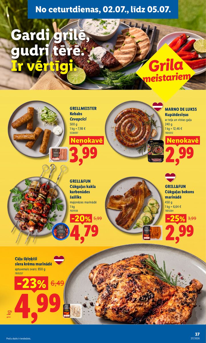 Lidl catalog page 37 — 2026-06-29 to 2026-07-05