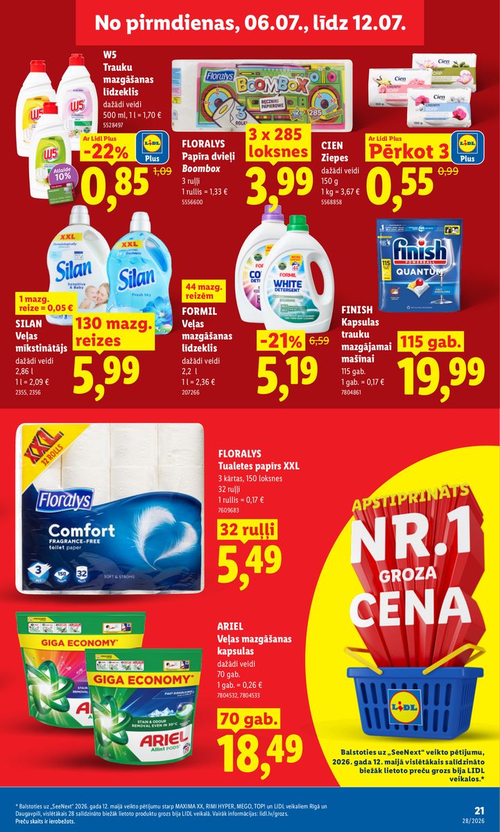 Lidl catalog page 23 — 2026-07-06 to 2026-07-12