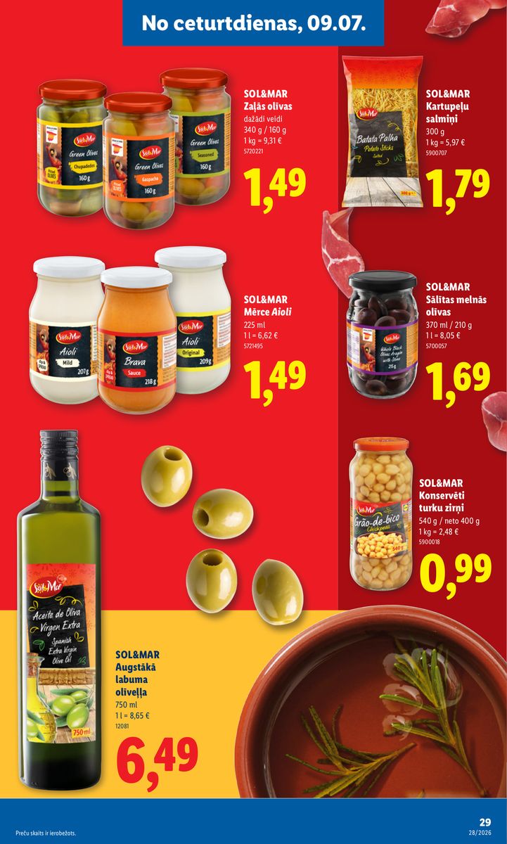 Lidl catalog page 31 — 2026-07-06 to 2026-07-12