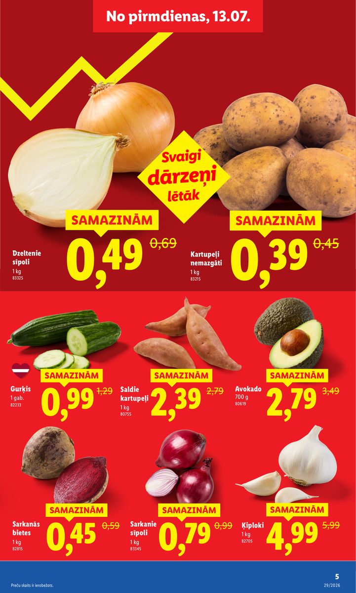 Lidl catalog page 5 — 2026-07-13 to 2026-07-19