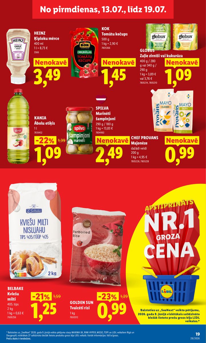 Lidl catalog page 19 — 2026-07-13 to 2026-07-19