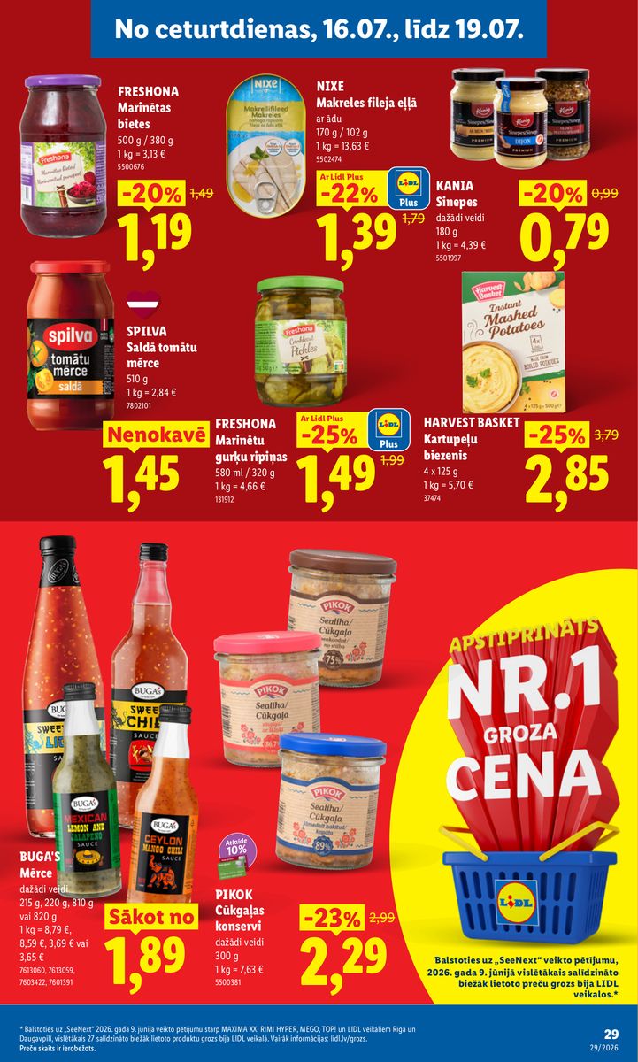 Lidl catalog page 29 — 2026-07-13 to 2026-07-19