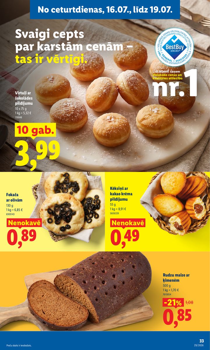 Lidl catalog page 33 — 2026-07-13 to 2026-07-19