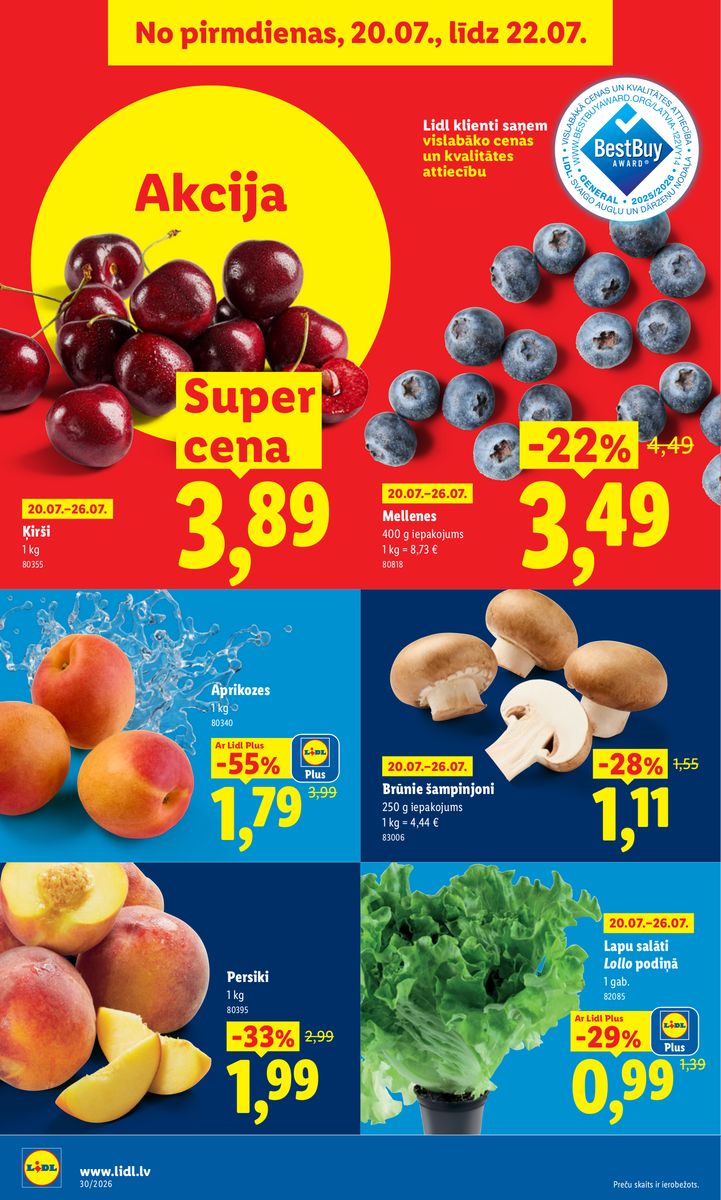 Lidl catalog page 4 — 2026-07-20 to 2026-07-26