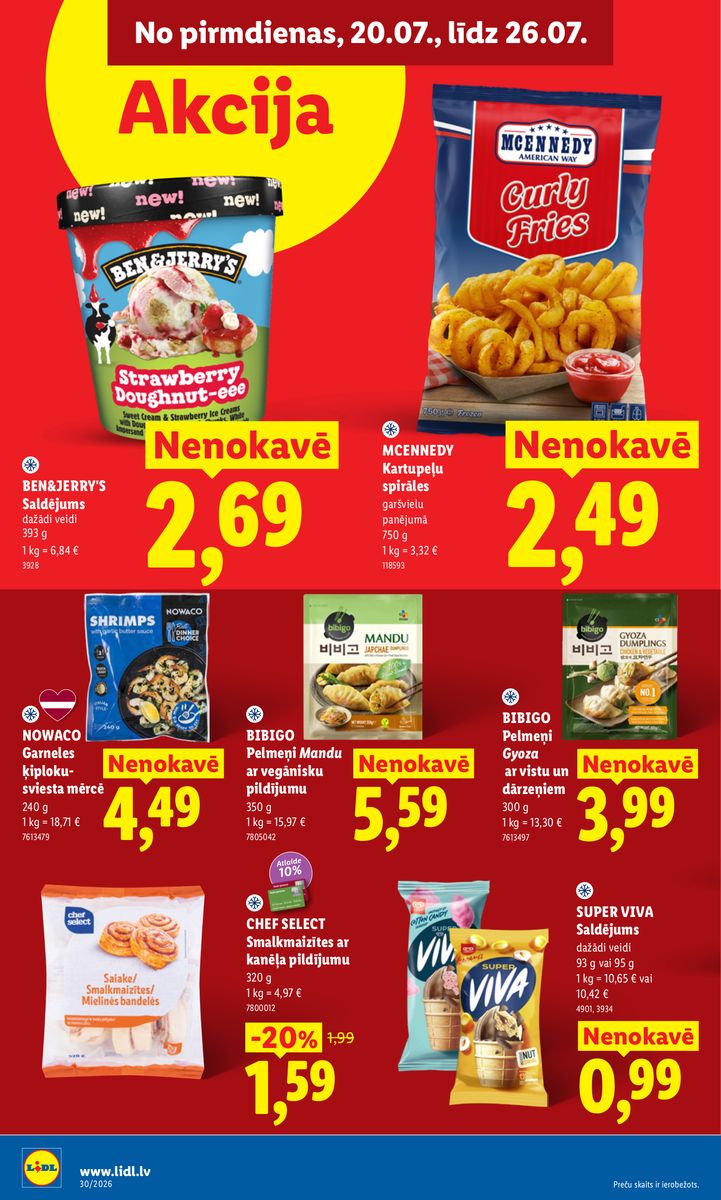 Lidl catalog page 22 — 2026-07-20 to 2026-07-26