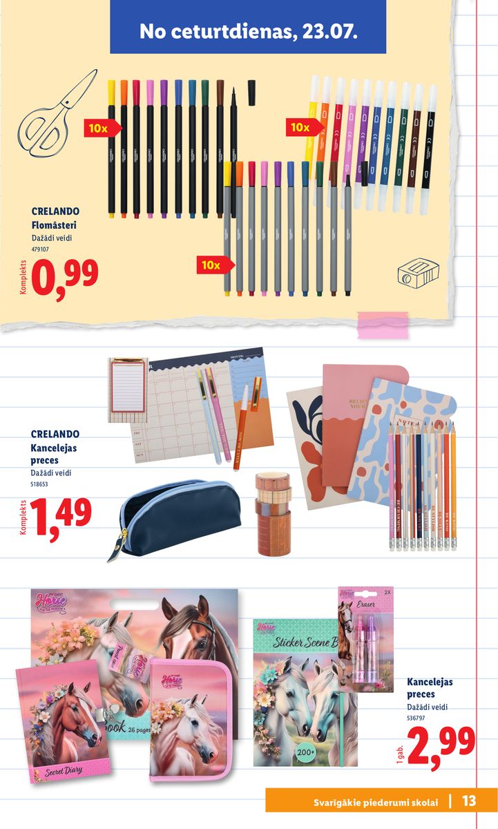 Lidl catalog page 13 — 2026-07-20 to 2026-09-06