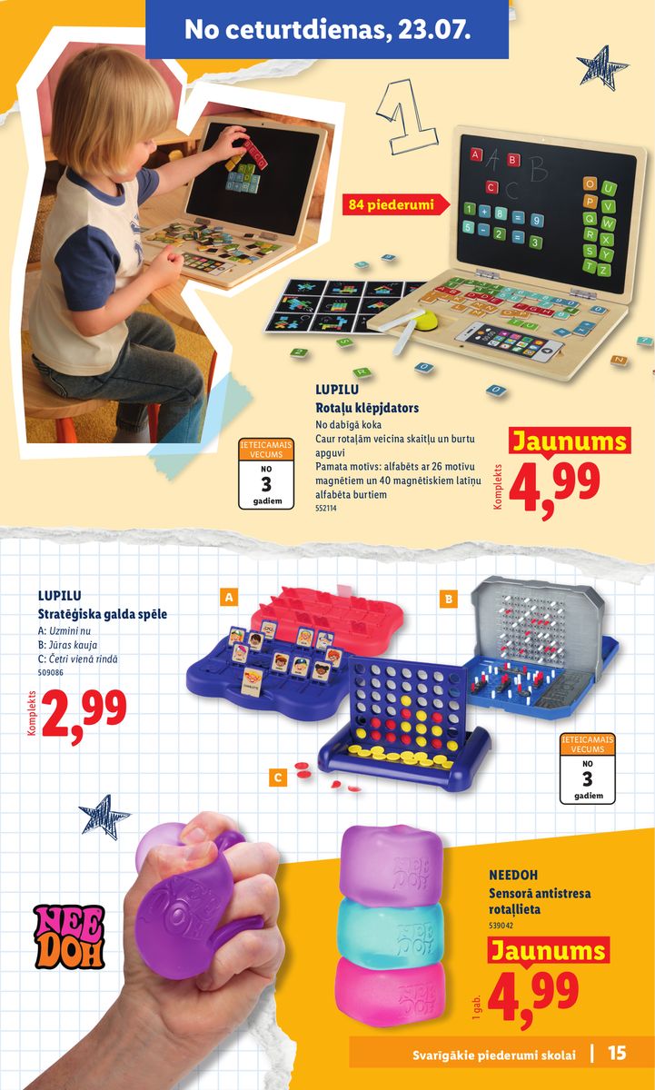 Lidl catalog page 15 — 2026-07-20 to 2026-09-06